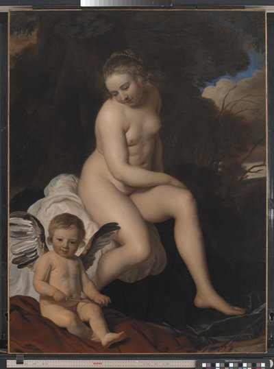 Venus und Amor von Jacob van Loo