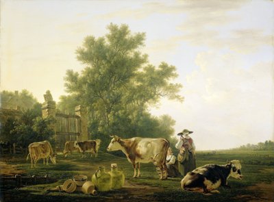 Melkzeit von Jacob van Strij