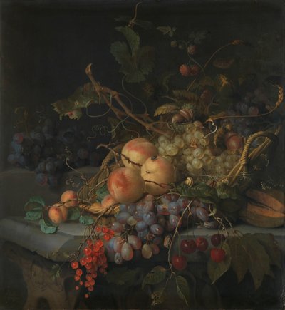 Stillleben mit Obst von Jacob van Walscapelle