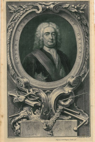 Robert, Earl of Orford, 1746 von Jacobus Houbracken