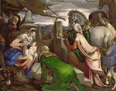 Anbetung der Könige von Jacopo Bassano