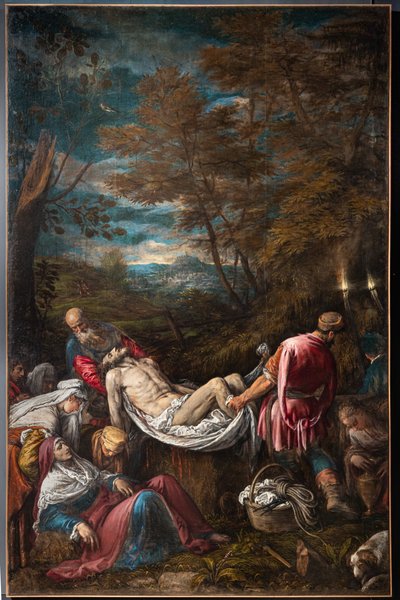Begräbnis des Leichnams Christi von Jacopo (1510 92) Bassano