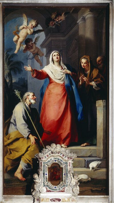 Die Heimsuchung von Jacopo Amigoni