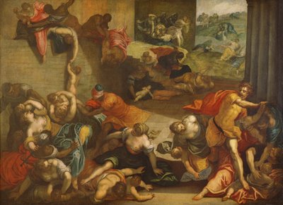Massaker der Unschuldigen von Jacopo Robusti Tintoretto