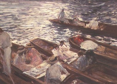 Staken in Henley von Jacques Emile Blanche