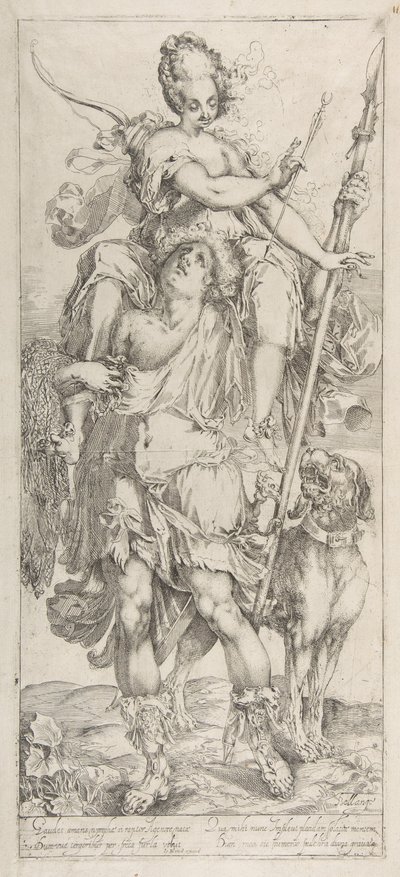 Diana und Orion von Jacques Bellange