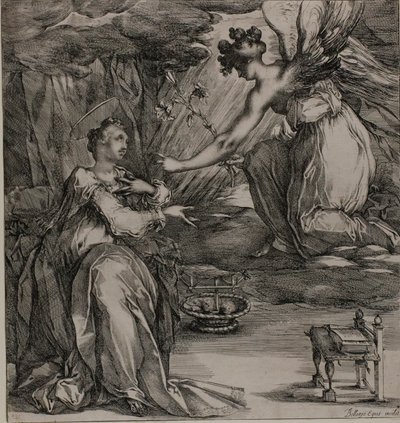 Die Verkündigung von Jacques Bellange