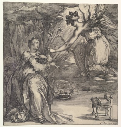 Die Verkündigung von Jacques Bellange