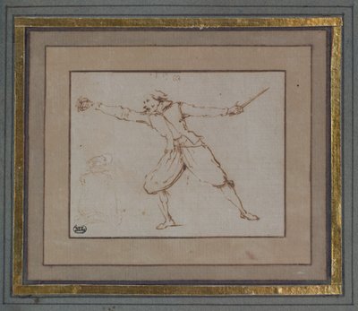 Ein Fechter, 1766 von Jacques Callot