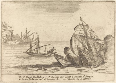 Entern des Petaccio von Jacques Callot