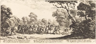 Entdeckung der kriminellen Soldaten von Jacques Callot