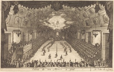Einzug Seiner Hoheit zu Fuß, 1627 von Jacques Callot