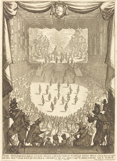 Erstes Intermezzo von Jacques Callot