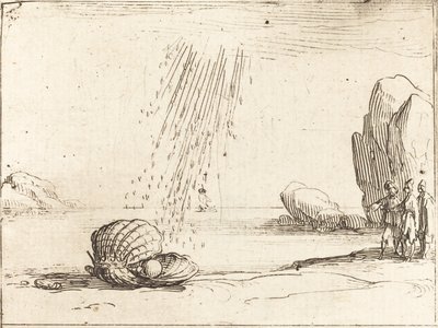 Auster mit Perle von Jacques Callot