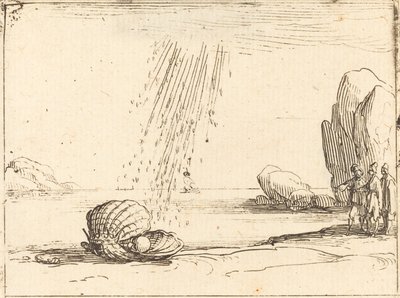 Auster mit Perle von Jacques Callot