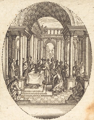 Darstellung im Tempel von Jacques Callot