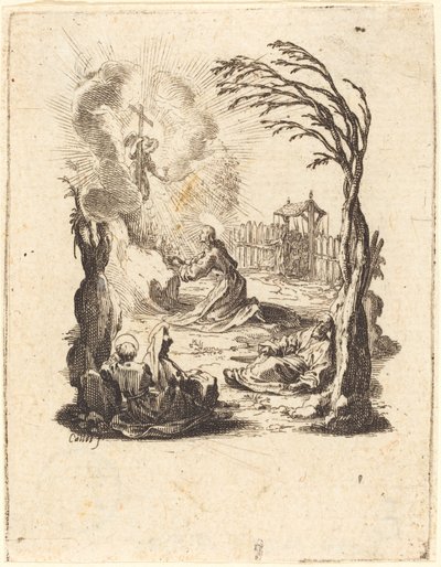 Die Agonie im Garten von Jacques Callot