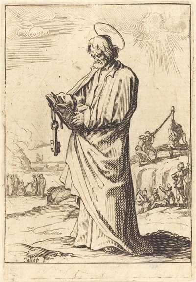 Der Apostel Petrus von Jacques Callot