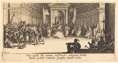 Die Verurteilung zum Tode von Jacques Callot