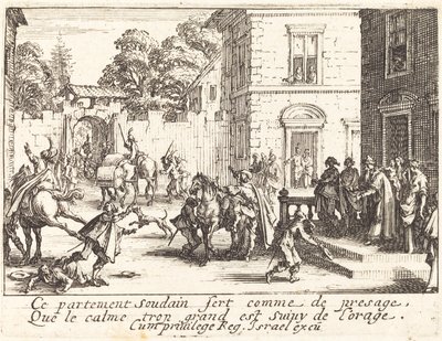 Die Abreise von Jacques Callot