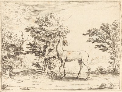 Die Hirschkuh von Jacques Callot