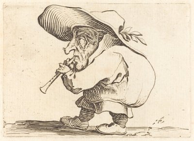 Der Flageolettspieler von Jacques Callot