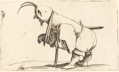 Der verhüllte Krüppel von Jacques Callot