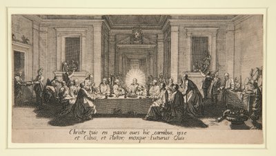 Das letzte Abendmahl von Jacques Callot