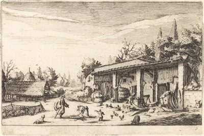 Der kleine Bauernhof von Jacques Callot