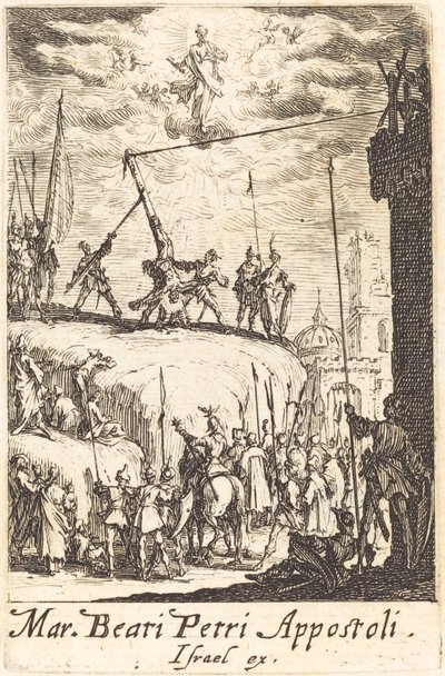 Das Martyrium des Heiligen Petrus von Jacques Callot