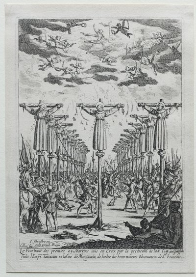 Die Märtyrer von Japan von Jacques Callot