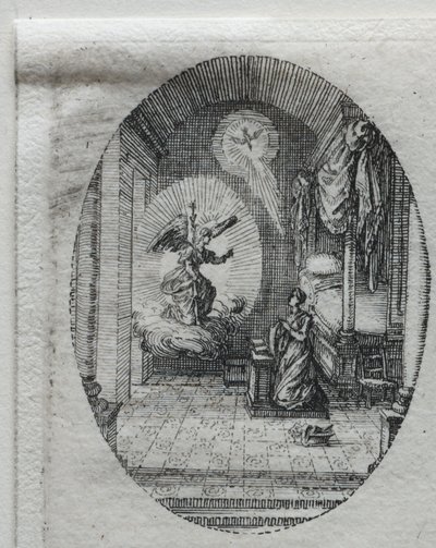 Die Geheimnisse der Passion: Die Verkündigung von Jacques Callot