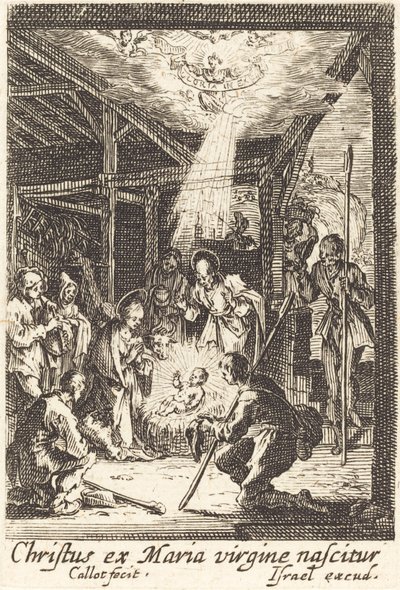 Die Geburt Christi von Jacques Callot