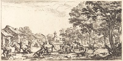 Die Rache der Bauern von Jacques Callot