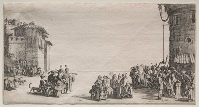 Der Sklavenmarkt von Jacques Callot