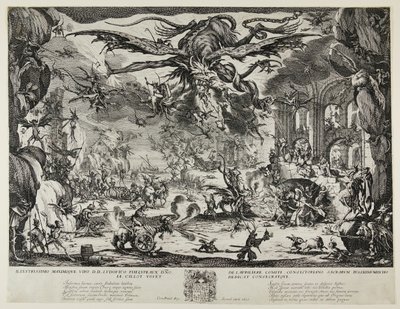 Die Versuchung des heiligen Antonius von Jacques Callot
