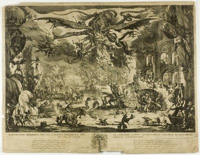 Die Versuchung des heiligen Antonius von Jacques Callot