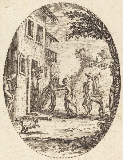 Die Heimsuchung von Jacques Callot
