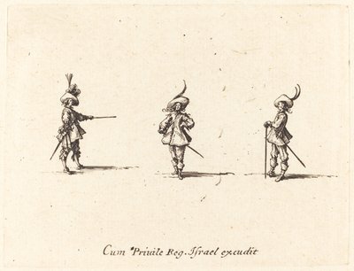 Unbewaffnete Übung von Jacques Callot