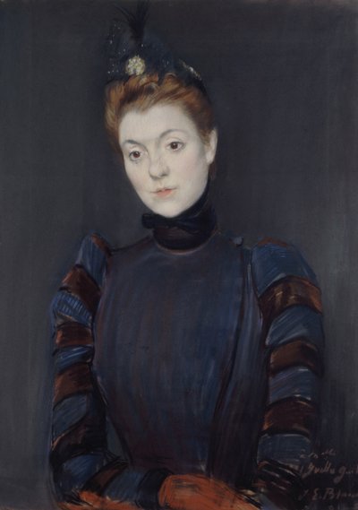 Yvette Guilbert von Jacques Emile Blanche