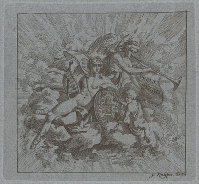 Allegorische Komposition auf Felix Meritis von Jacques Kuyper