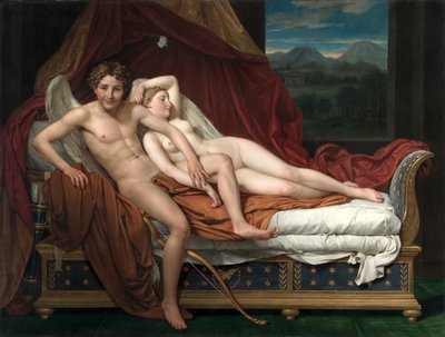 Amor und Psyche von Jacques Louis David