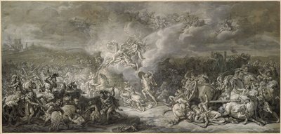 Der Kampf des Diomedes, 1776 von Jacques Louis David