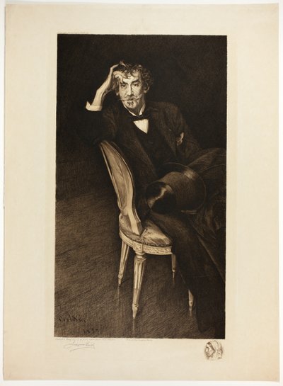 Porträt von Whistler von Jacques Reich