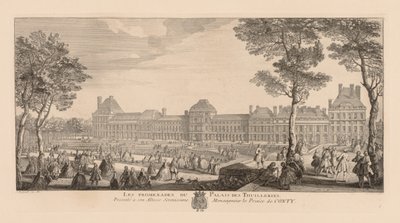 Promenaden des Palais des Tuileries von Jacques Rigaud