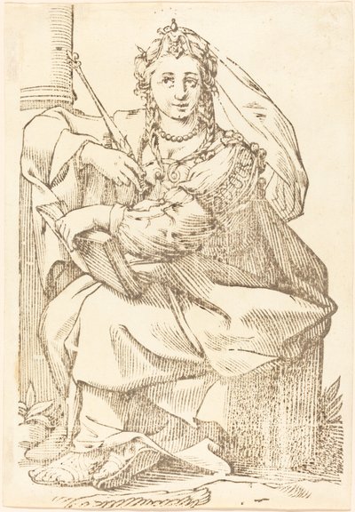 Sibylla Phrygia von Jacques Stella