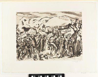 Erntende Figuren von Jacques Villon