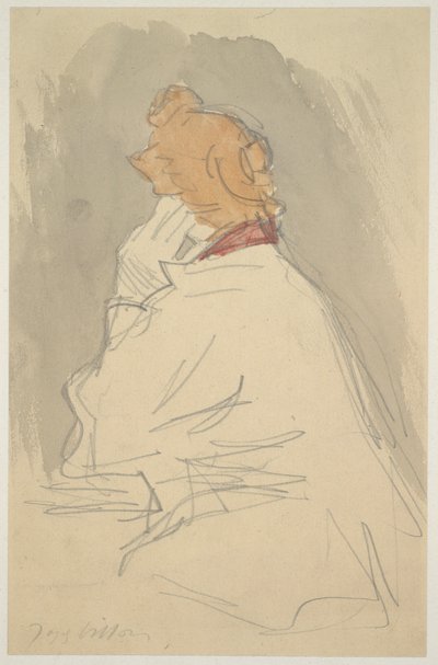Sitzende Frau von Jacques Villon