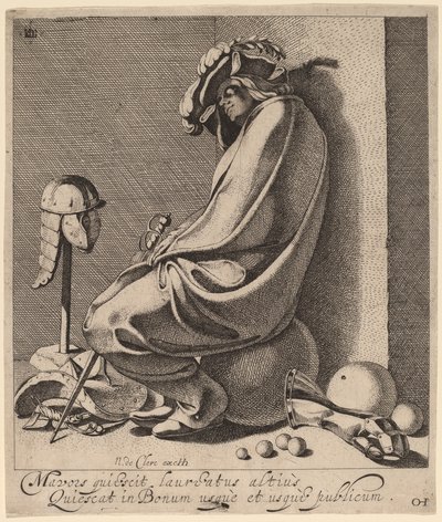 Schlafender Mars von Jacques de Gheyn III