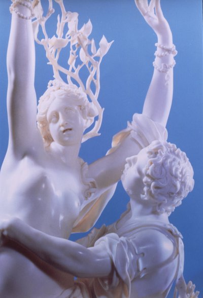Detail von Apollo und Daphne von Jakob Auer